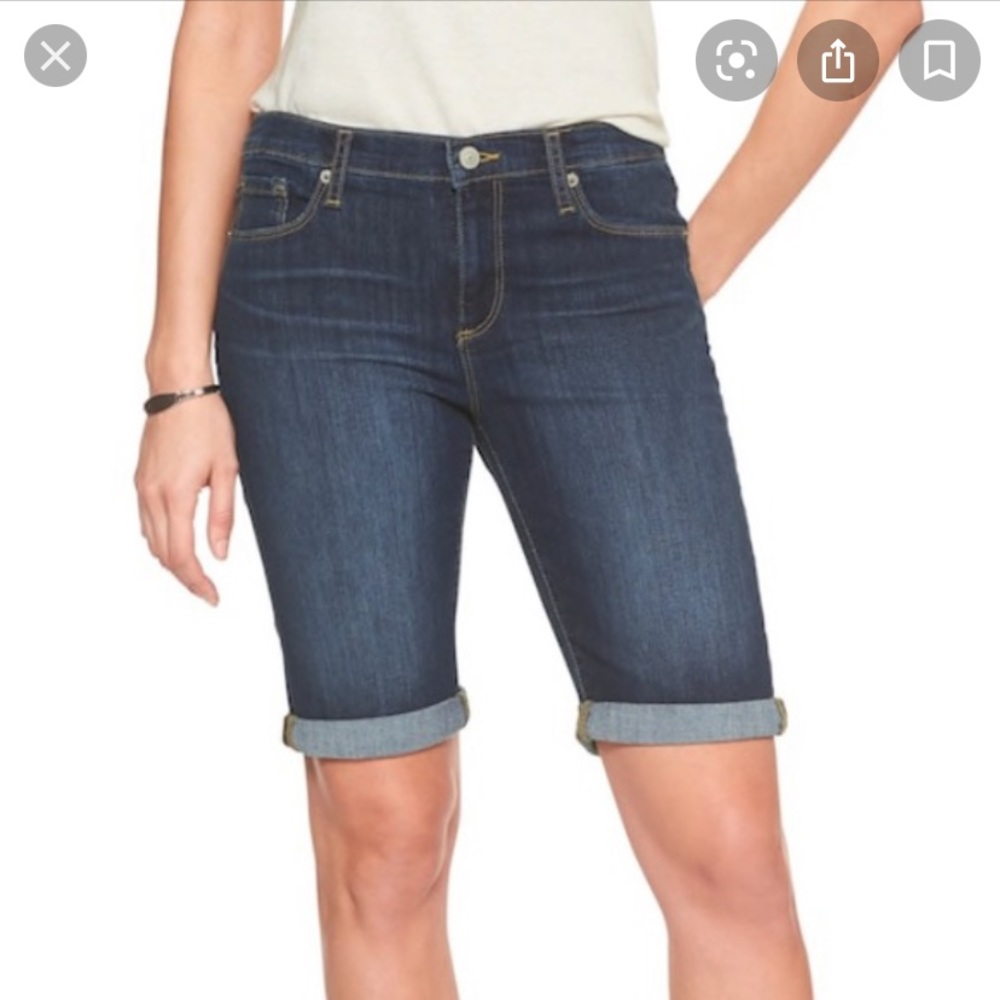 Banana Republic Denim Bermuda Shorts